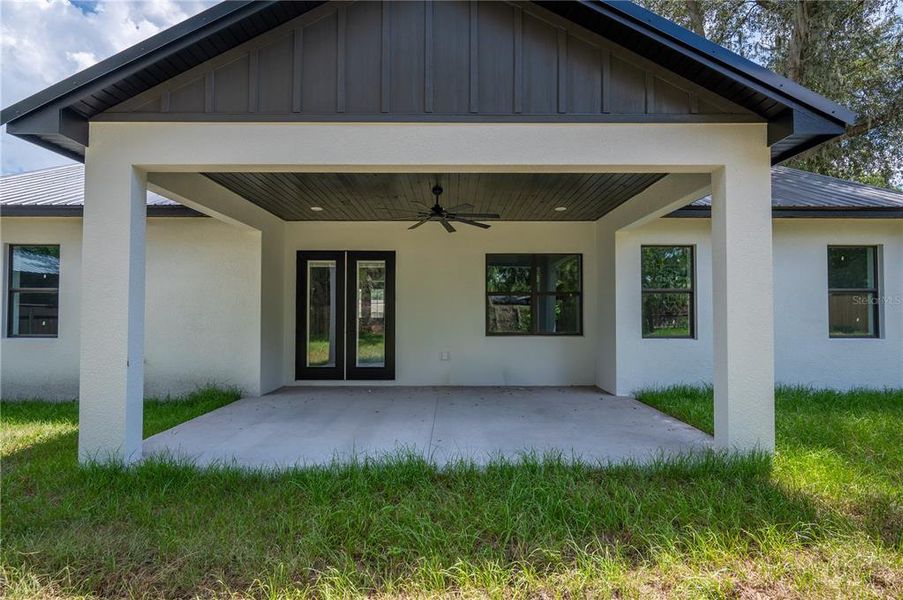Exterior details and patio area of a home in , Lakeland (Image 26). Exterior details and patio area of a home in , Lakeland (Image 26).