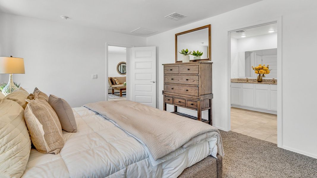 Furnished interior view inside a new home in Senita Crossing, Tucson (Image 32).
