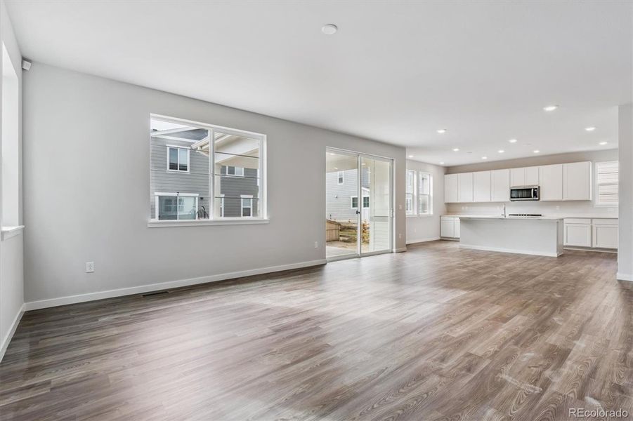 Spacious, unfurnished interior of a new home in Floret Collection at Parkdale Commons, Lafayette (Image 16).