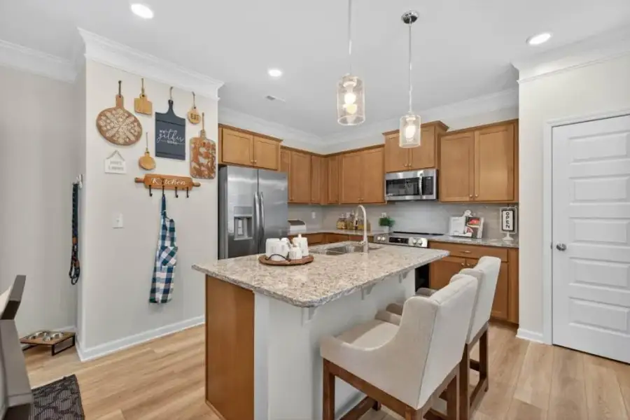 Furnished interior view inside a new home in The Stiles, Cartersville (Image 16).