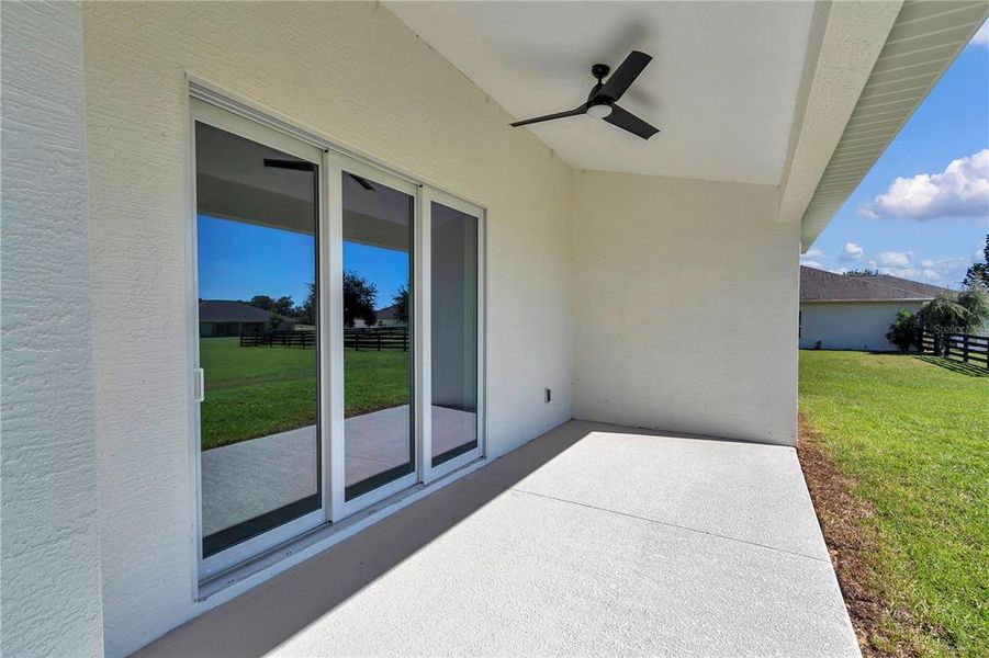 Exterior details and patio area of a home in , Ocala (Image 25).