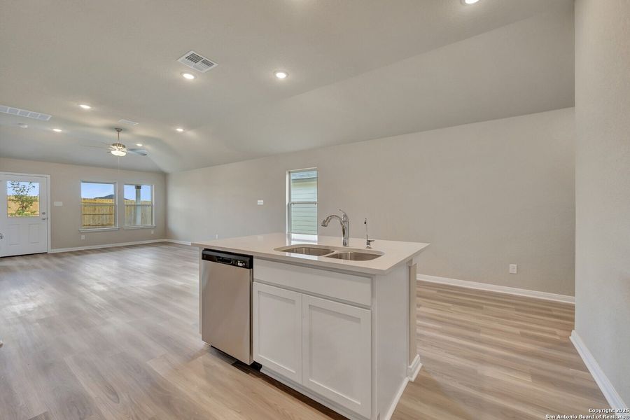 Furnished interior view inside a new home in Park Place, New Braunfels (Image 5). Furnished interior view inside a new home in Park Place, New Braunfels (Image 5).