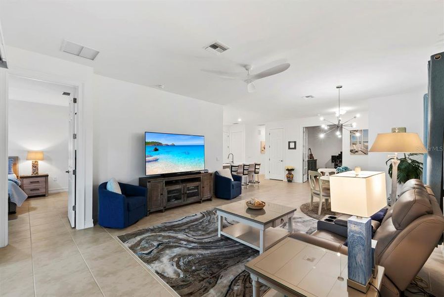 Furnished interior view inside a new home in , Punta Gorda (Image 27).