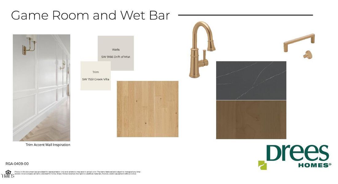 Game Room and Wet Bar