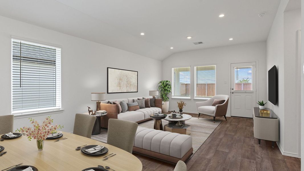 Furnished interior view inside a new home in Tamarron, Katy (Image 10). Furnished interior view inside a new home in Tamarron, Katy (Image 10).