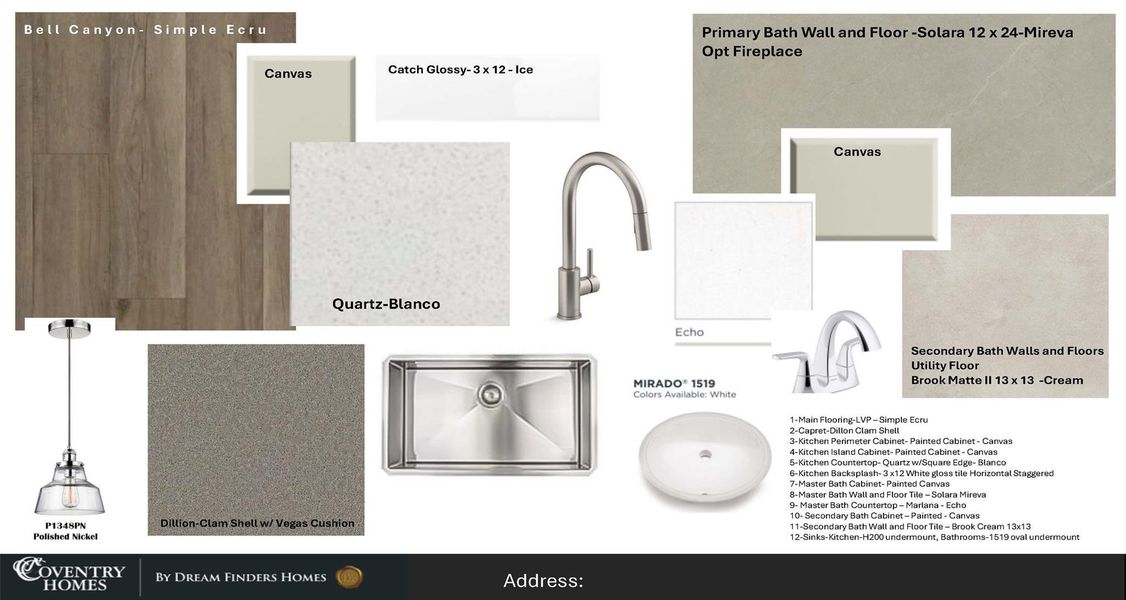 Sample of building materials used in homes in Jubilee, Hockley (Image 4).