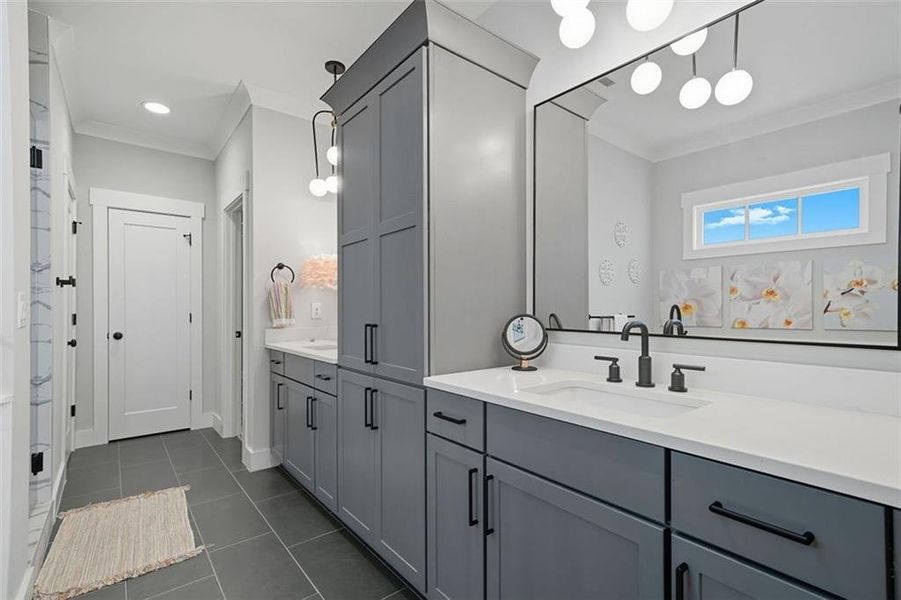 Furnished interior view inside a new home in , Woodstock (Image 33).
