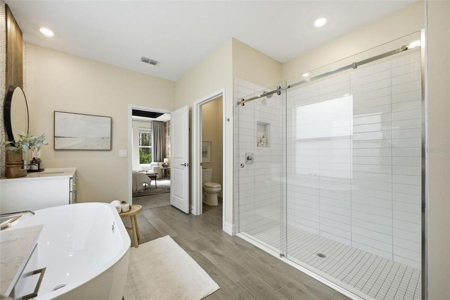 Furnished interior view inside a new home in Pearl Estates, Lutz (Image 36).