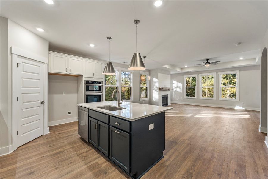 Furnished interior view inside a new home in Cross Creek Plantation, Seneca (Image 7).