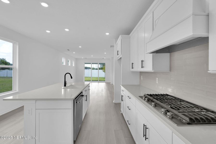 Furnished interior view inside a new home in Summer Bay at Grand Oaks, St. Augustine (Image 10). Furnished interior view inside a new home in Summer Bay at Grand Oaks, St. Augustine (Image 10).