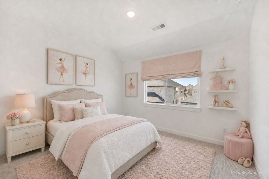 Furnished interior view inside a new home in Woodbridge Townhomes, Wylie (Image 32).