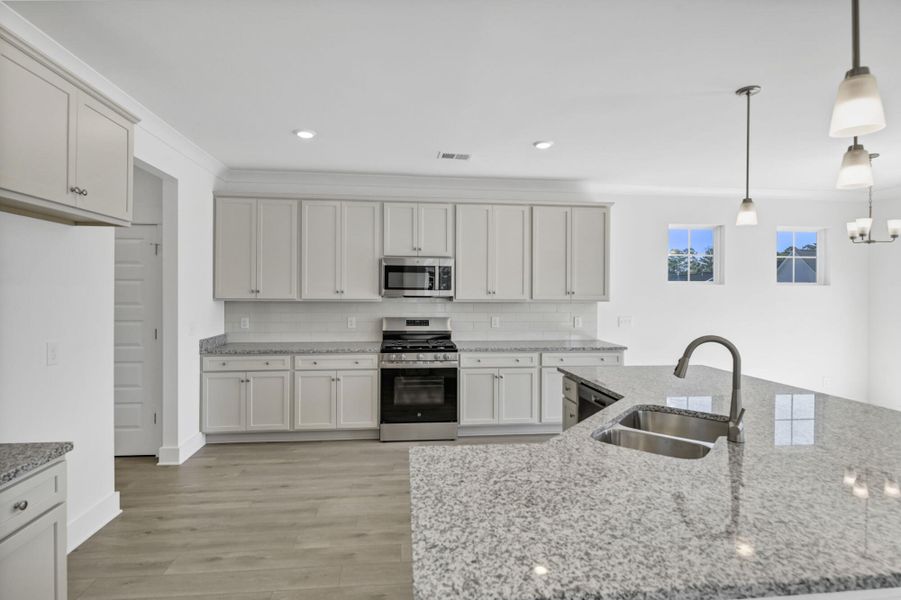 Furnished interior view inside a new home in Ashton Lakes, Lexington (Image 9).