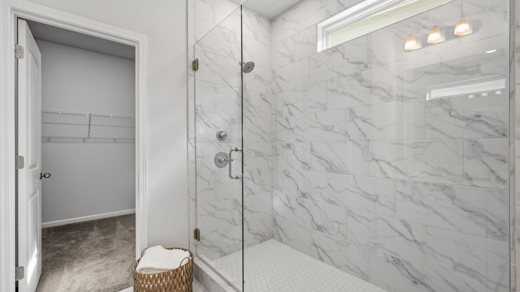 Representative furnished interior of a home built from the Lassiter by DRB Homes in Hamilton Lakes, Lawrenceville (Image 14).