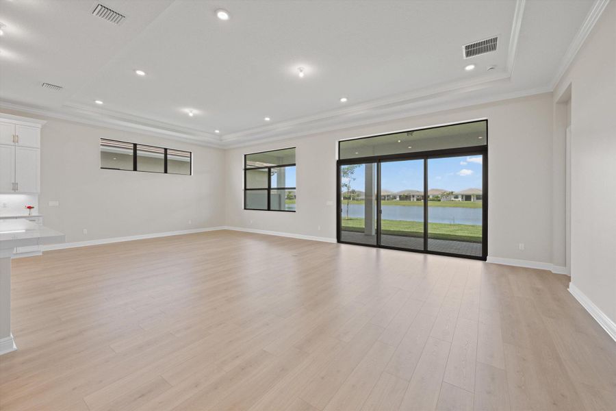 Spacious, unfurnished interior of a new home in Cresswind Palm Beach at Westlake, Westlake (Image 40). Spacious, unfurnished interior of a new home in Cresswind Palm Beach at Westlake, Westlake (Image 40).