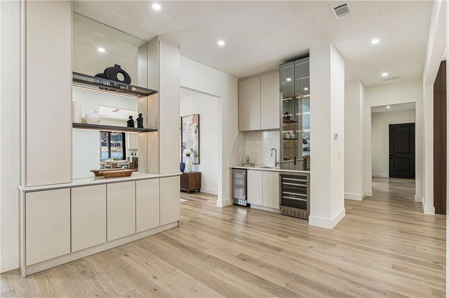 Furnished interior view inside a new home in , Suwanee (Image 3).