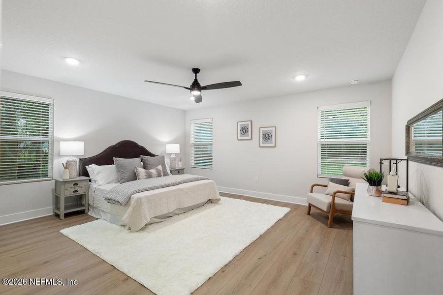 Furnished interior view inside a new home in , Jacksonville (Image 35).
