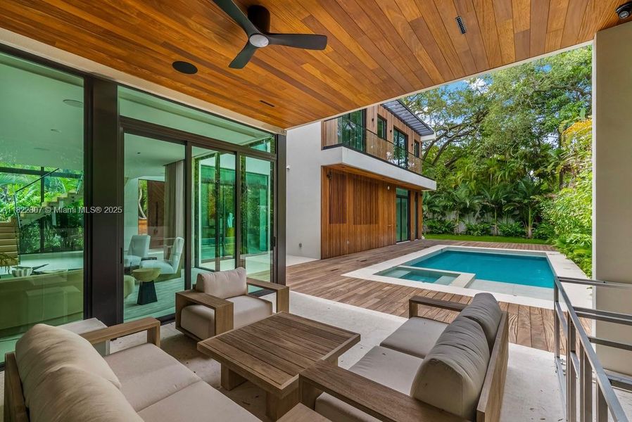 Furnished interior view inside a new home in , Miami (Image 4). Furnished interior view inside a new home in , Miami (Image 4).