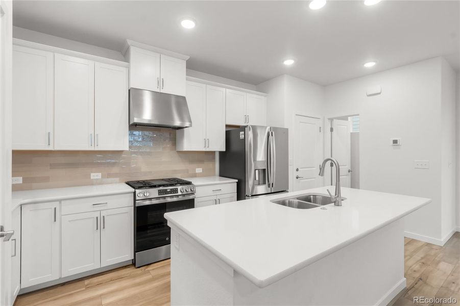 Furnished interior view inside a new home in , Colorado Springs (Image 11).