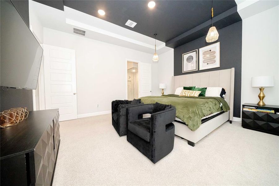 Furnished interior view inside a new home in , Little Elm (Image 8).