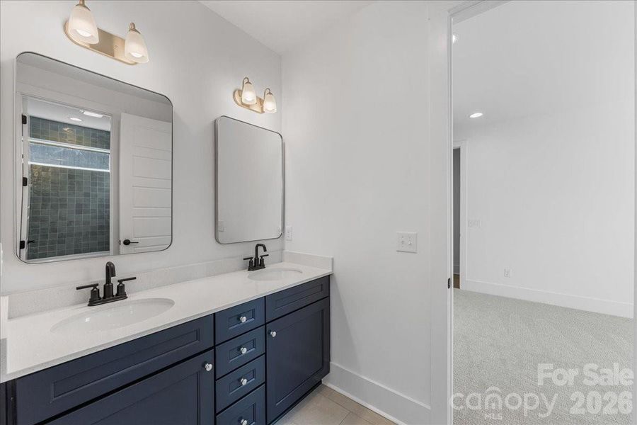 Furnished interior view inside a new home in , Charlotte (Image 10). Furnished interior view inside a new home in , Charlotte (Image 10).