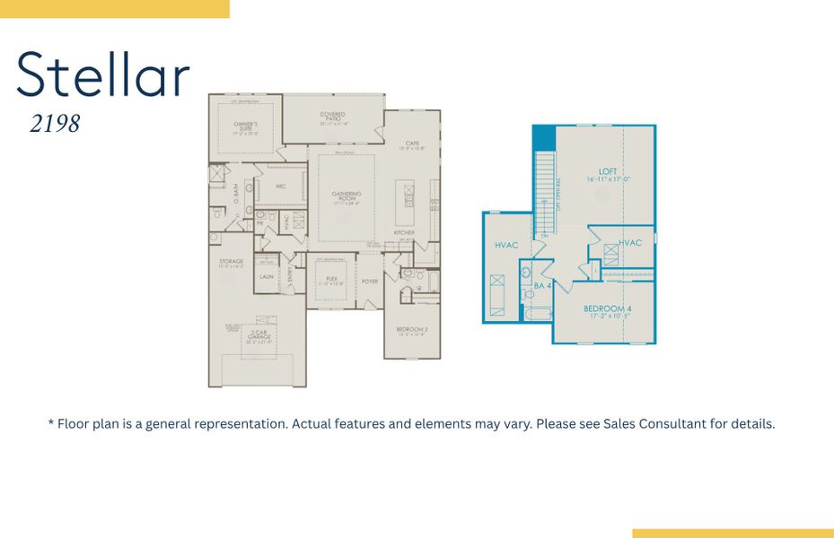 2D floor plan layout of this home in Crescent Cove, Myrtle Beach, SC (Image 3).