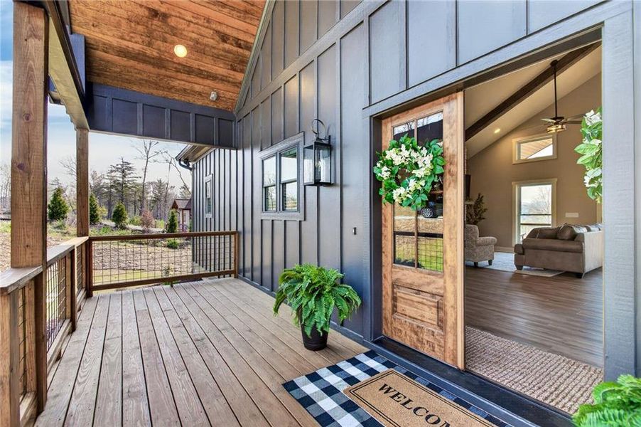 Exterior details and patio area of a home in , Morganton (Image 30). Exterior details and patio area of a home in , Morganton (Image 30).