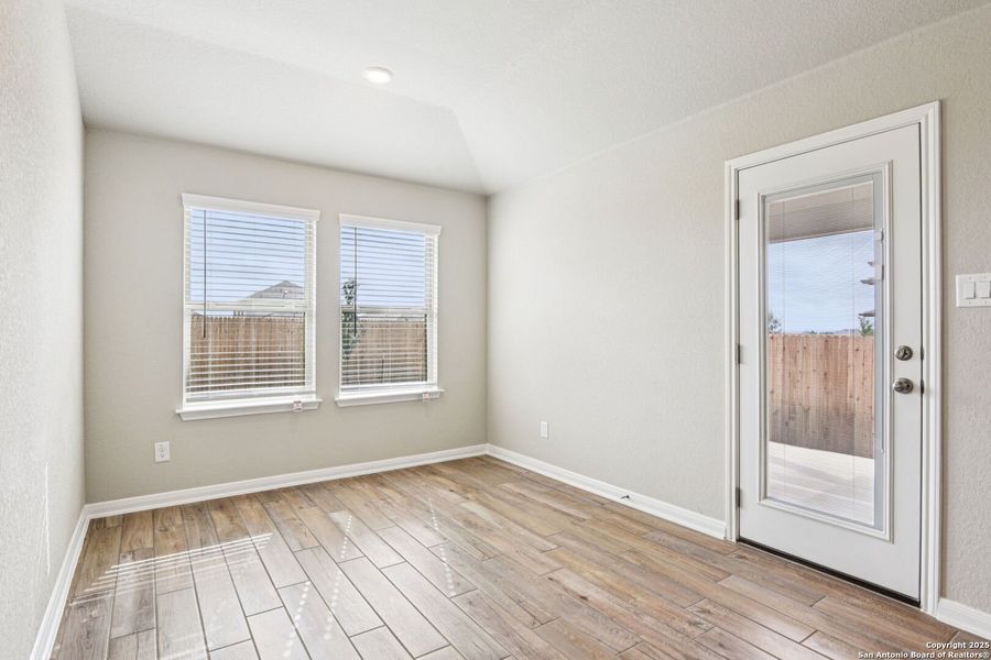 Spacious, unfurnished interior of a new home in Legendary Trails - Premier Series, Cibolo (Image 31). Spacious, unfurnished interior of a new home in Legendary Trails - Premier Series, Cibolo (Image 31).