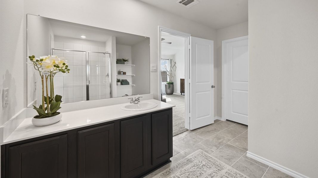 Furnished interior view inside a new home in Waverly Estates, Josephine (Image 25). Furnished interior view inside a new home in Waverly Estates, Josephine (Image 25).