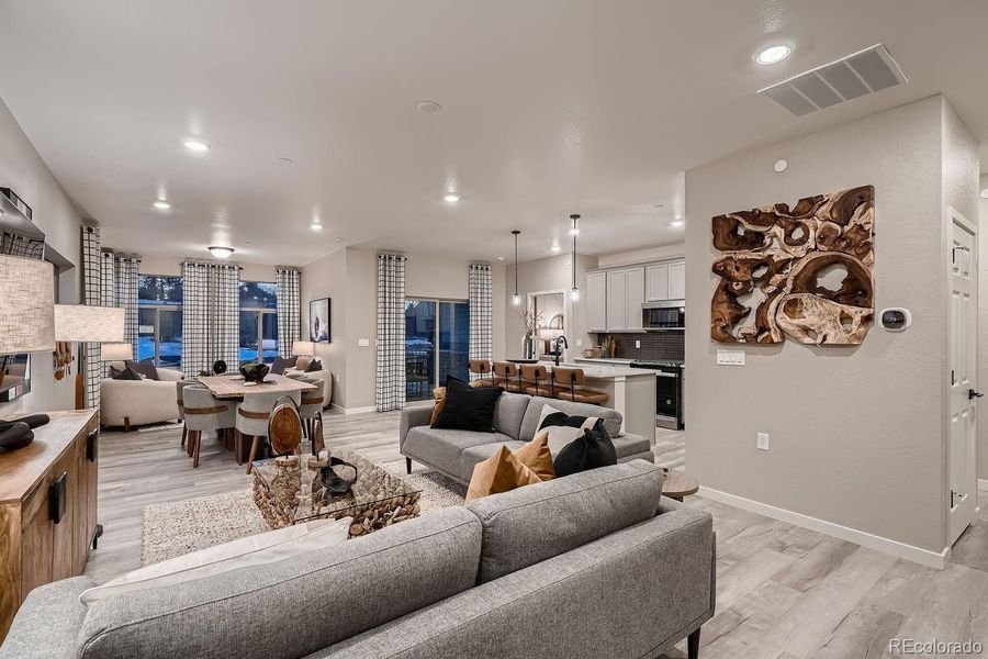 Furnished interior view inside a new home in , Westminster (Image 15). Furnished interior view inside a new home in , Westminster (Image 15).