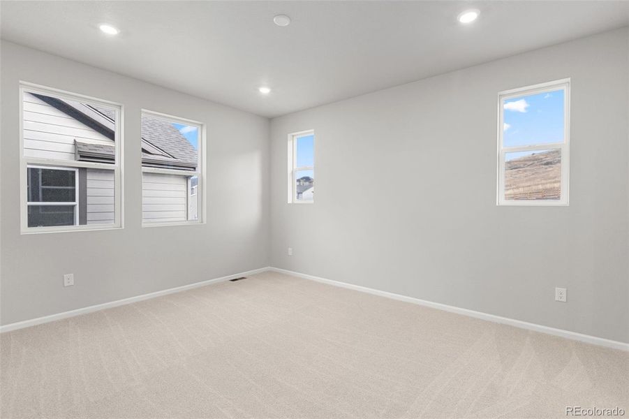 Spacious, unfurnished interior of a new home in The Manors Collection at Golden Overlook, Golden (Image 23).