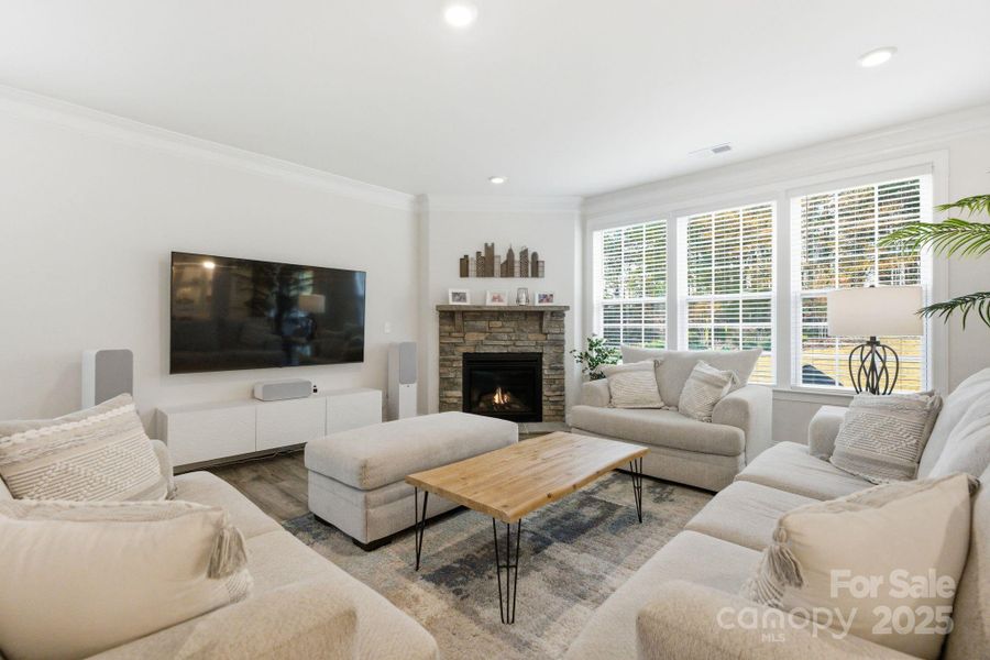 Furnished interior view inside a new home in , Huntersville (Image 32). Furnished interior view inside a new home in , Huntersville (Image 32).