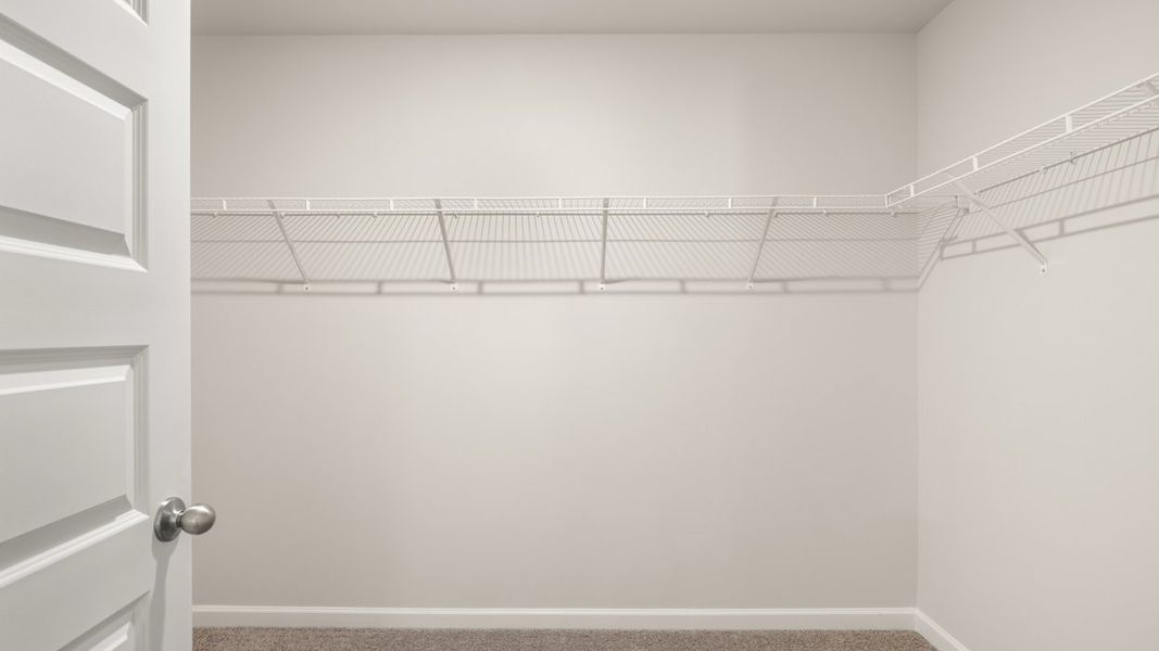 Representative unfurnished interior of a home built from the Penwell by D.R. Horton in Bridle Creek, Locust Grove (Image 17).