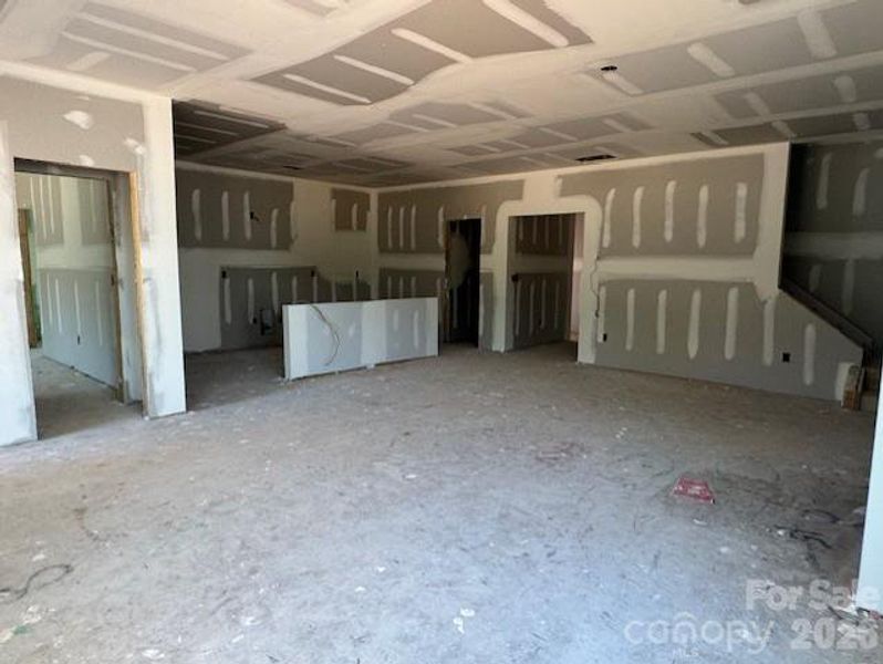 Great room into Kitchen