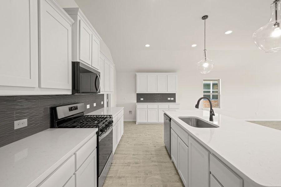 Front exterior of a new home in Baker Farms, Cleburne, TX, highlighting curb appeal (Image 28). Front exterior of a new home in Baker Farms, Cleburne, TX, highlighting curb appeal (Image 28).