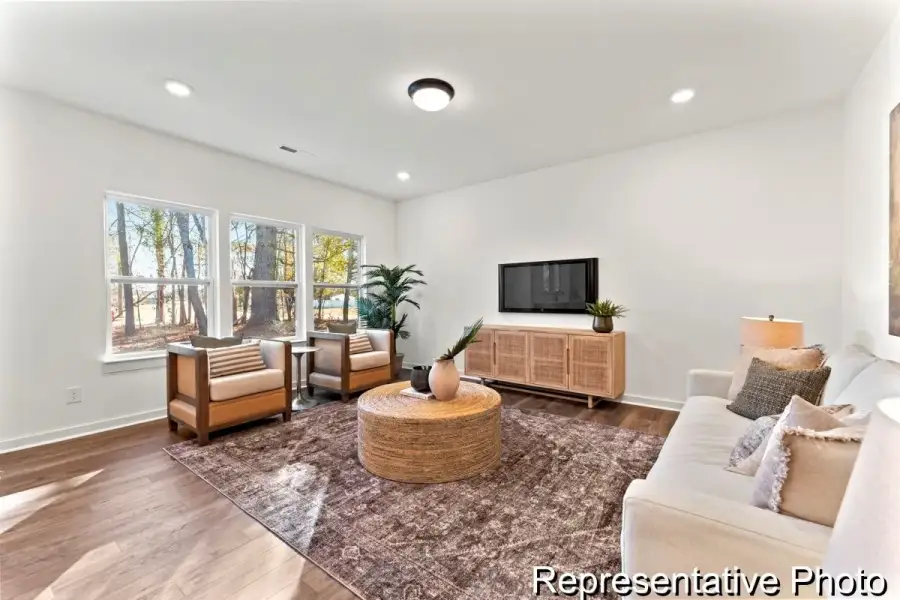 Furnished interior view inside a new home in Streamside, Red Cross (Image 10).