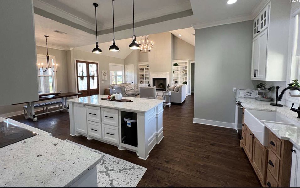 Representative furnished interior of a home built from the Jasper by Zeal Home Builders in Oak Water Ranch, Granbury (Image 7). Representative furnished interior of a home built from the Jasper by Zeal Home Builders in Oak Water Ranch, Granbury (Image 7).