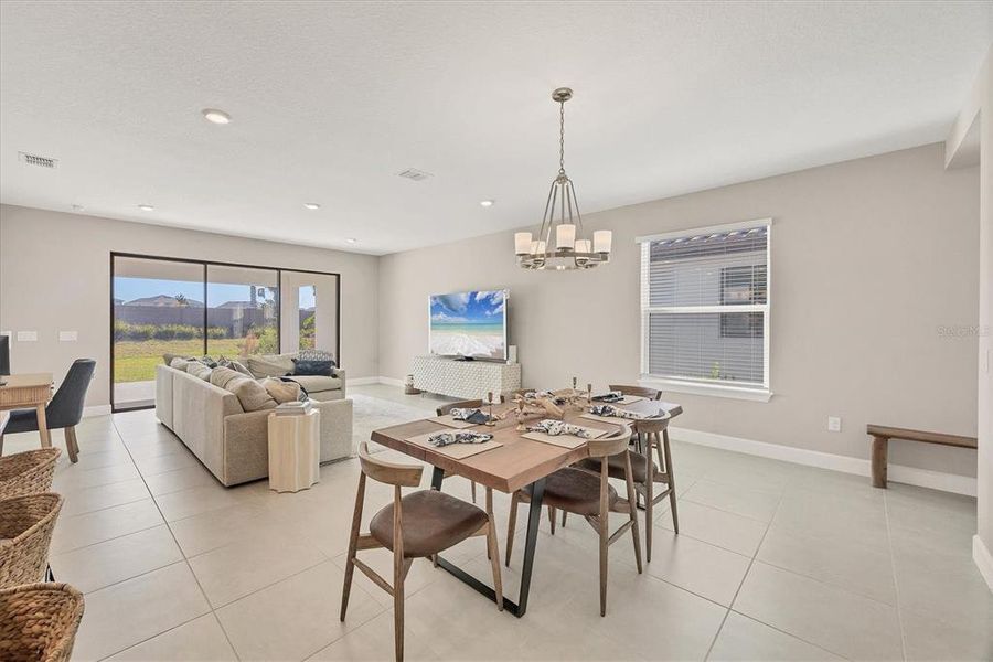 Furnished interior view inside a new home in Esplanade at Artisan Lakes, Palmetto (Image 8).
