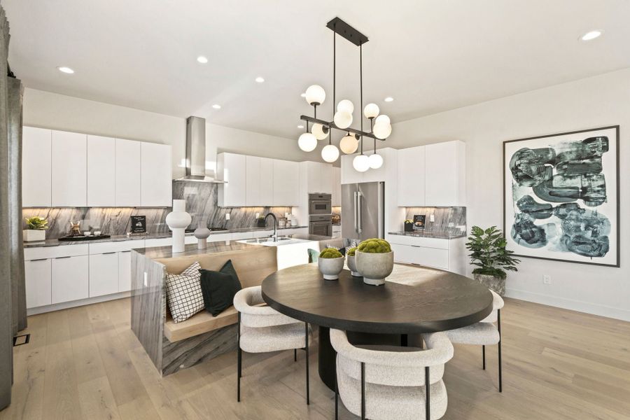 Representative furnished interior of a home built from the 4 by Trumark Homes in Festival at RainDance, Windsor (Image 15).