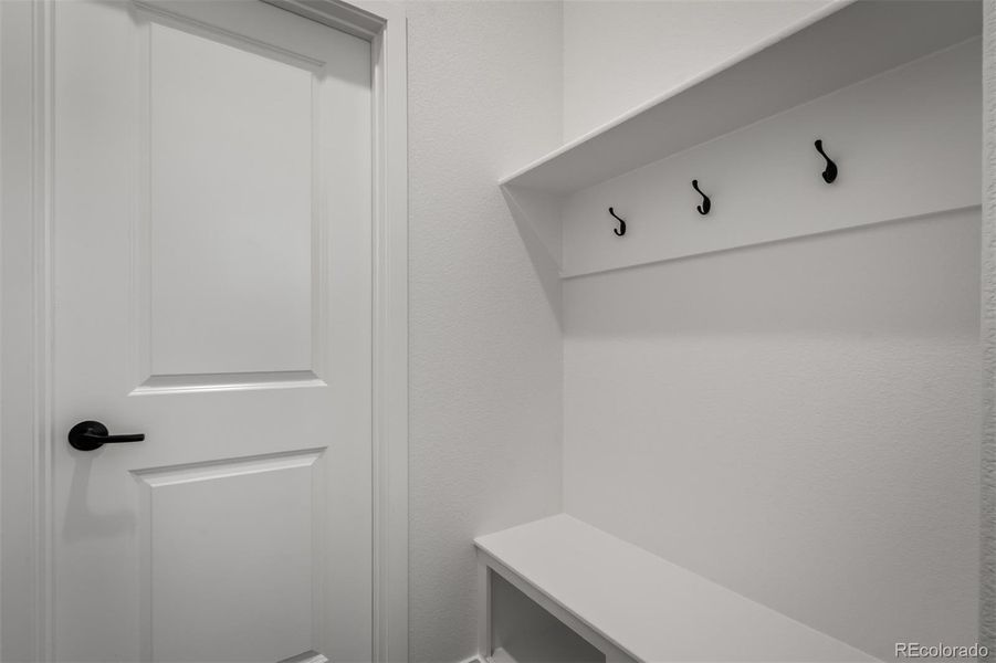 Close-up of interior finishes inside a home in Revel Crossing at Wolf Ranch – The Outlook Collection, Colorado Springs (Image 19).