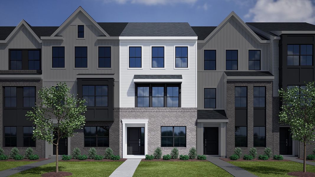 Representative exterior photo of a completed home built from the Snapdragon - Genesis Value Collection by Mungo Homes in Nichols Landing, Charlotte, NC (Image 11). Representative exterior photo of a completed home built from the Snapdragon - Genesis Value Collection by Mungo Homes in Nichols Landing, Charlotte, NC (Image 11).