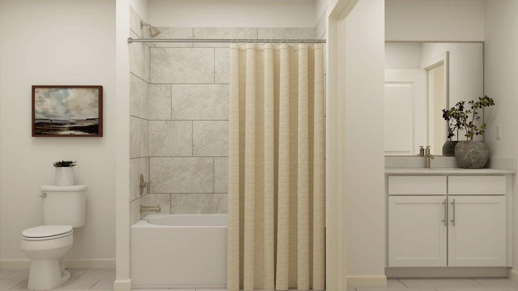 Furnished interior view inside a new home in Deer Valley, Canton (Image 9).