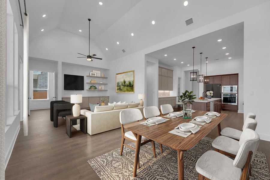 Family Room/Kitchen/Dining Room