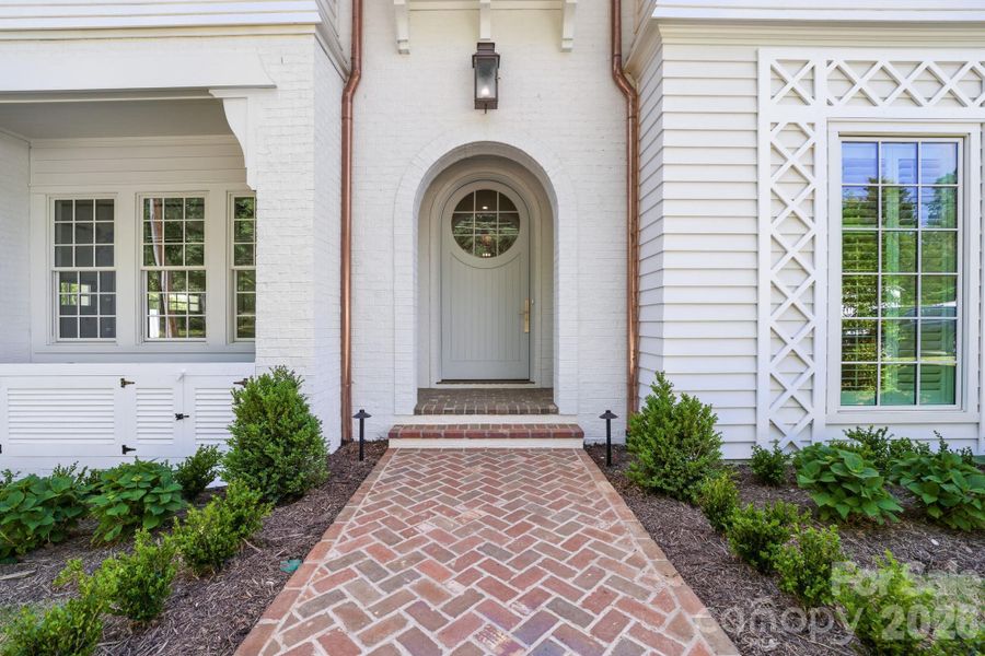 Exterior details and patio area of a home in , Davidson (Image 25).