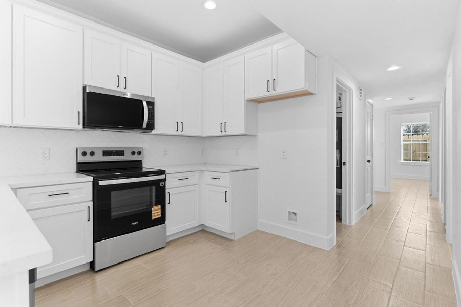 Furnished interior view inside a new home in , Houston (Image 12).