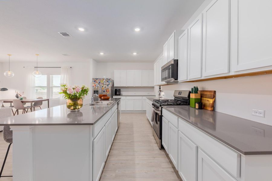 Furnished interior view inside a new home in , Georgetown (Image 10).