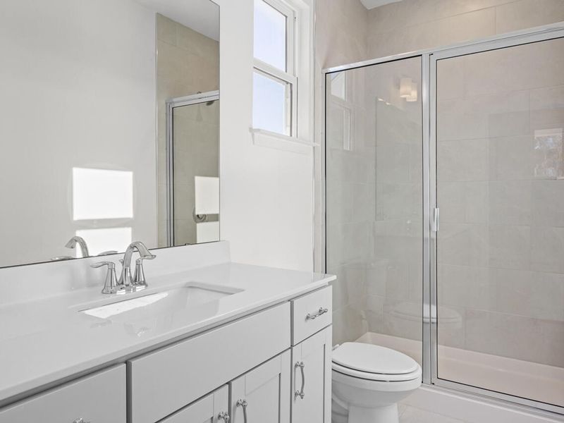 Furnished interior view inside a new home in Tobacco Road, Angier (Image 4).