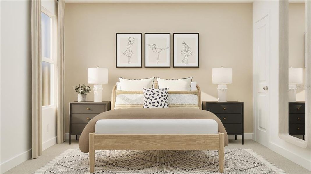 Furnished interior view inside a new home in Wellness Ridge: Eventide Collection, Clermont (Image 16).