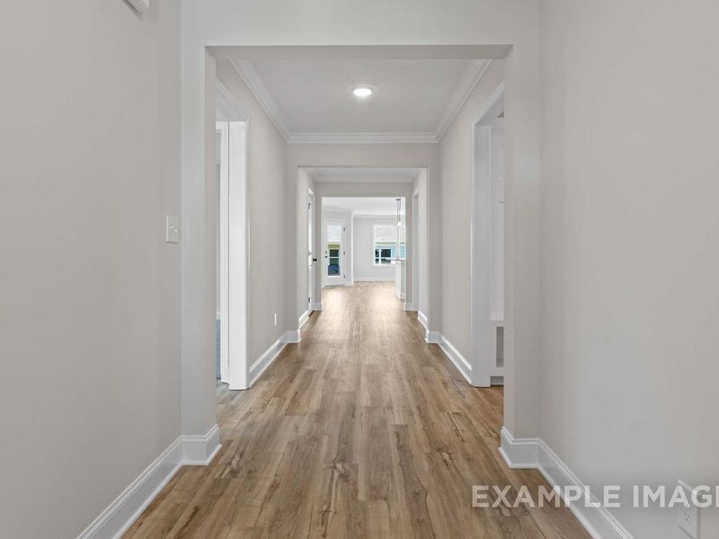Representative unfurnished interior of a home built from the The Holly M by Davidson Homes LLC in Mercer Meadows, Royse City (Image 15).
