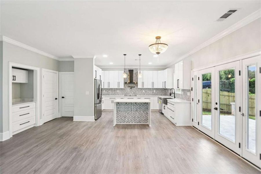 Furnished interior view inside a new home in , Lilburn (Image 5). Furnished interior view inside a new home in , Lilburn (Image 5).