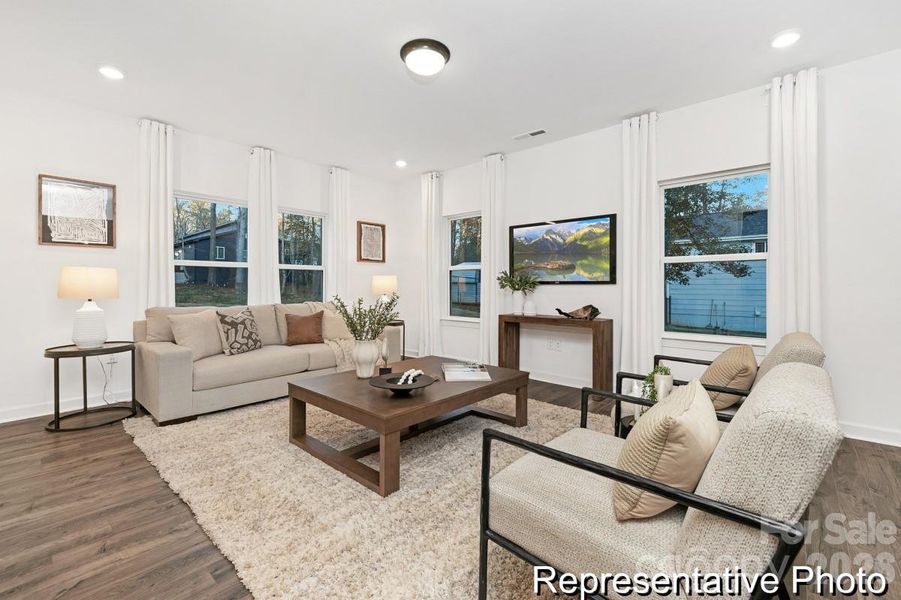 Furnished interior view inside a new home in Shay Crossing, Salisbury (Image 8).